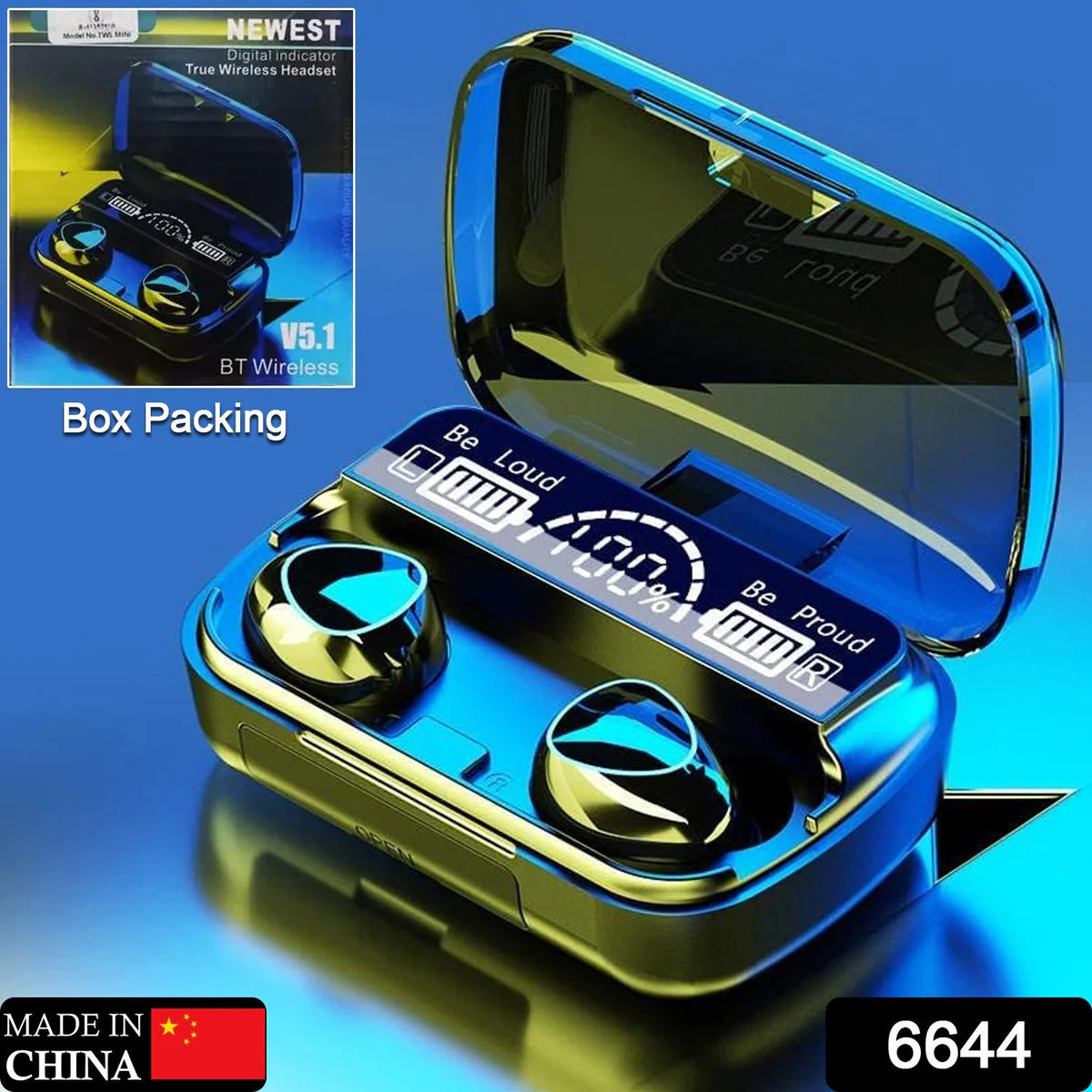 Wireless Bluetooth 5.0 In-Ear Earbuds ? Mini Stereo with Mic